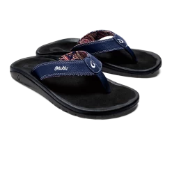 Olukai Men's 'Ohana - Navy -Sandal Style Shop 10110 54OX 003 M Ohana NavyOnyx 76406.1713124664