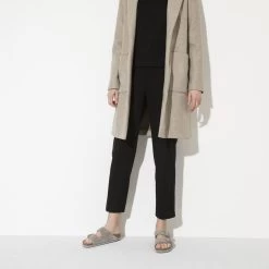 Birkenstock Arizona Soft Footbed Suede Leather - Stone Coin (Narrow Width) 15 Birkenstock Arizona Soft Footbed Suede Leather - Stone Coin (Narrow Width) -Sandal Style Shop 1020507 f look f 13466.1645640168