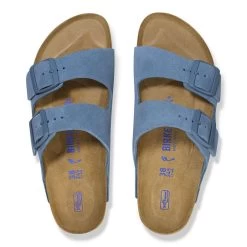 Birkenstock Arizona Soft Footbed Suede Leather - Elemental Blue(Regular Width) 11 Birkenstock Arizona Soft Footbed Suede Leather - Elemental Blue(Regular Width) -Sandal Style Shop 1027660 top 95830.1711479596