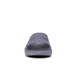 OOFOS OOahh Slide - Slate -Sandal Style Shop 1100SLATE 3 42351.1663346241