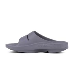 OOFOS OOahh Slide - Slate -Sandal Style Shop 1100SLATE 4 34963.1663346253