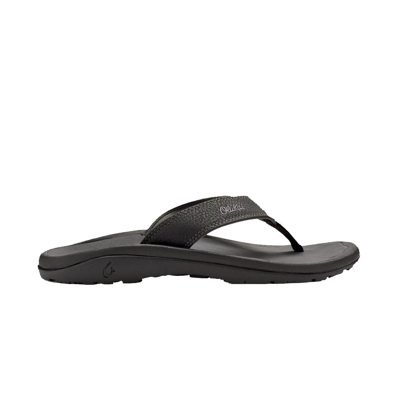 Olukai Men's 'Ohana - Black / Dark Shadow 3 Olukai Men's 'Ohana - Black / Dark Shadow
