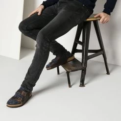 Birkenstock Men's Milano Oiled Leather - Habana (Regular Width) -Sandal Style Shop 1 99226.1559234621