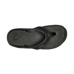 Olukai Men's 'Ohana - Black / Dark Shadow 7 Olukai Men's 'Ohana - Black / Dark Shadow -Sandal Style Shop 2 85107.1614799664