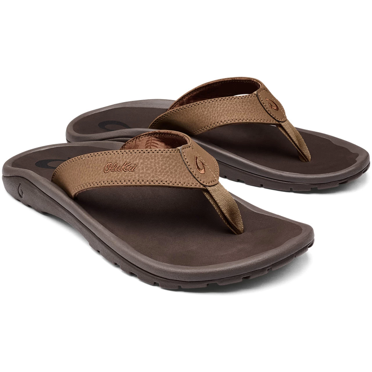 Olukai Men's 'Ohana - Tan / Dark Java 4 Olukai Men's 'Ohana - Tan / Dark Java - Image 2