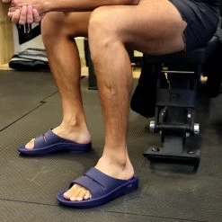 OOFOS OOahh Slide - Navy 15 OOFOS OOahh Slide - Navy -Sandal Style Shop 3 44107.1646682955