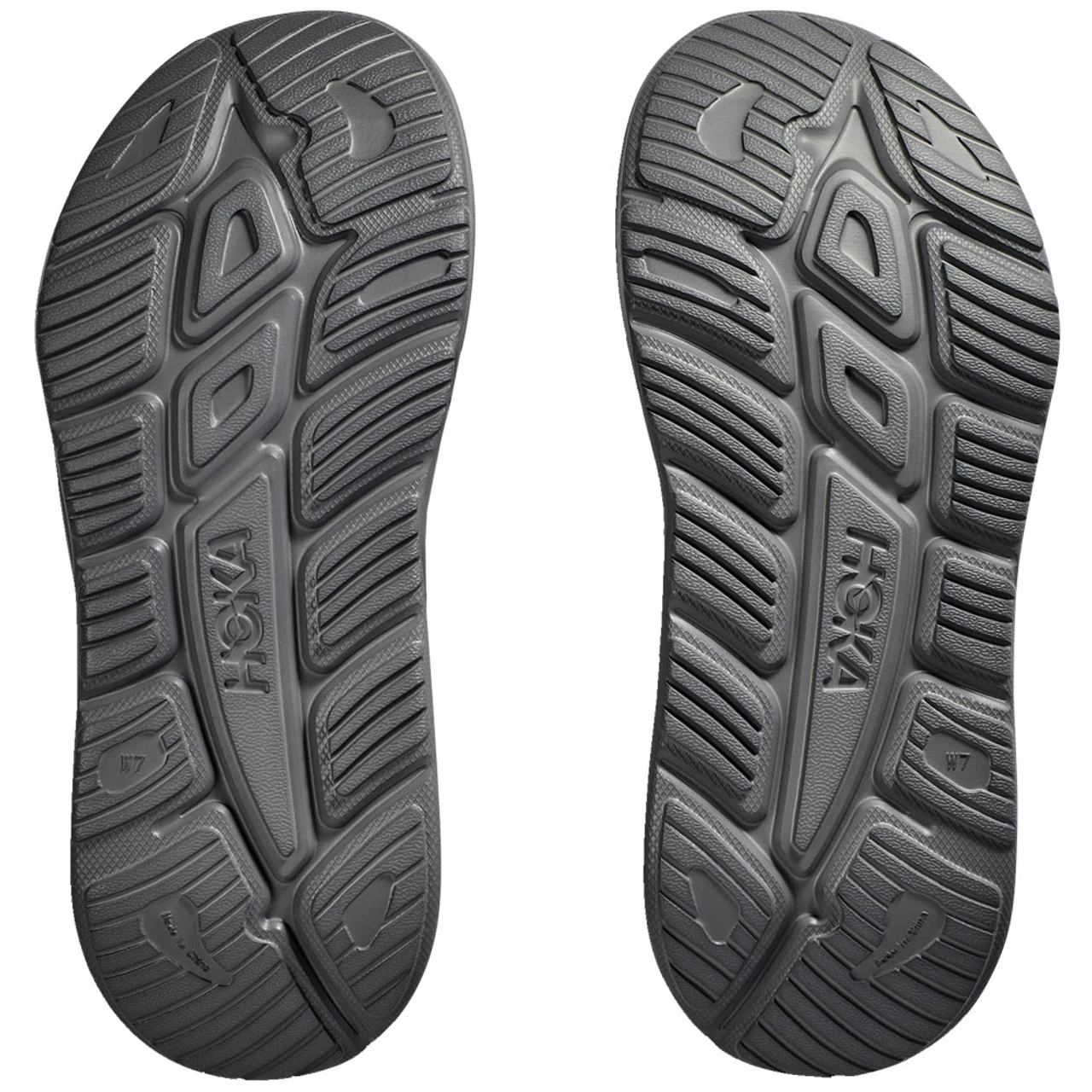 HOKA ONE ONE Unisex Ora Recovery Slide 3 - Grey / Grey 8 HOKA ONE ONE Unisex Ora Recovery Slide 3 - Grey / Grey - Image 6