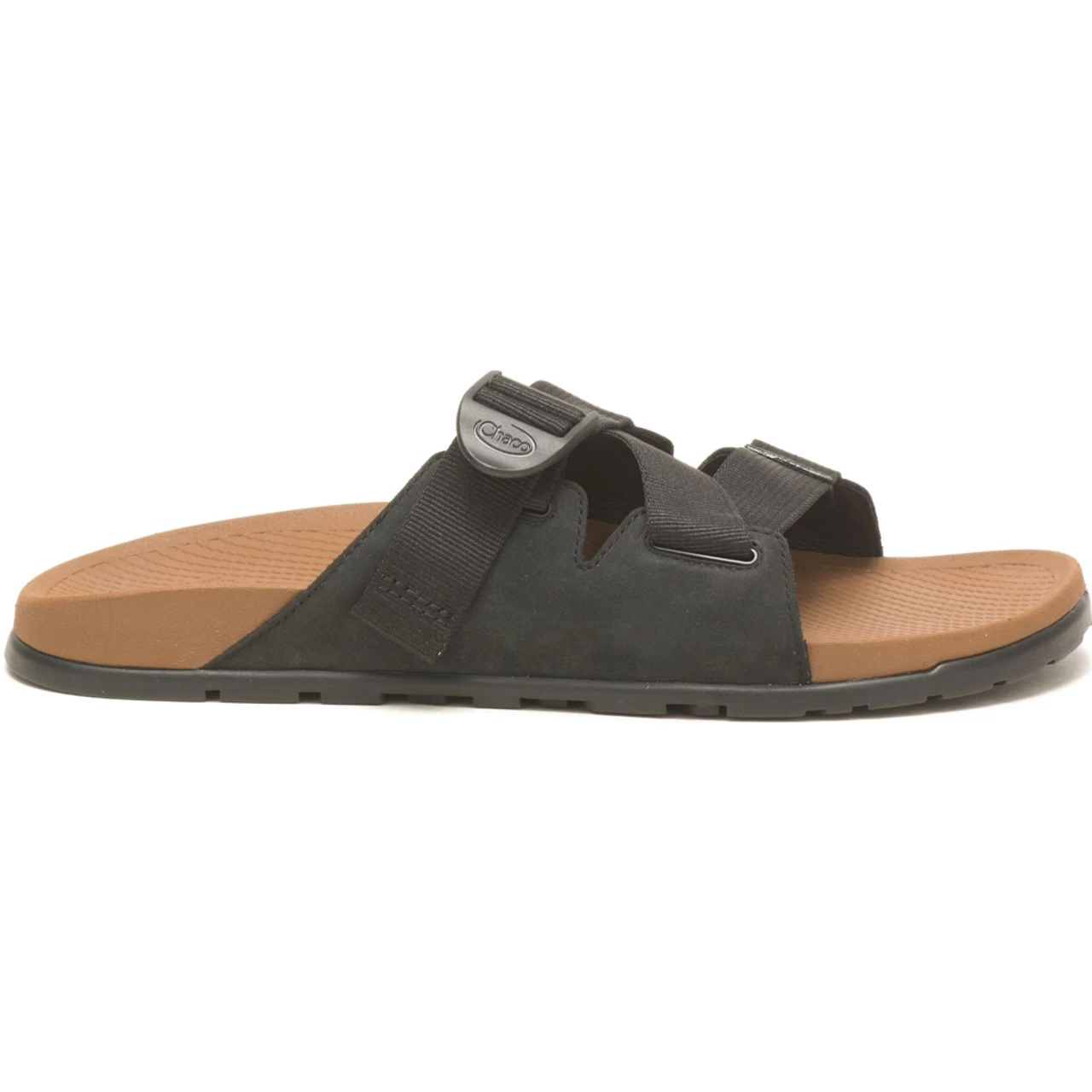 Chaco Men's Lowdown Leather Slide - Black 3 Chaco Men's Lowdown Leather Slide - Black