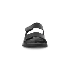 ECCO Men's 2nd Cozmo Two Band Slide - Black 14 ECCO Men's 2nd Cozmo Two Band Slide - Black -Sandal Style Shop 500904 01001 front 53339.1650999611