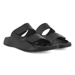 ECCO Men's 2nd Cozmo Two Band Slide - Black 13 ECCO Men's 2nd Cozmo Two Band Slide - Black -Sandal Style Shop 500904 01001 pair 30873.1650999604