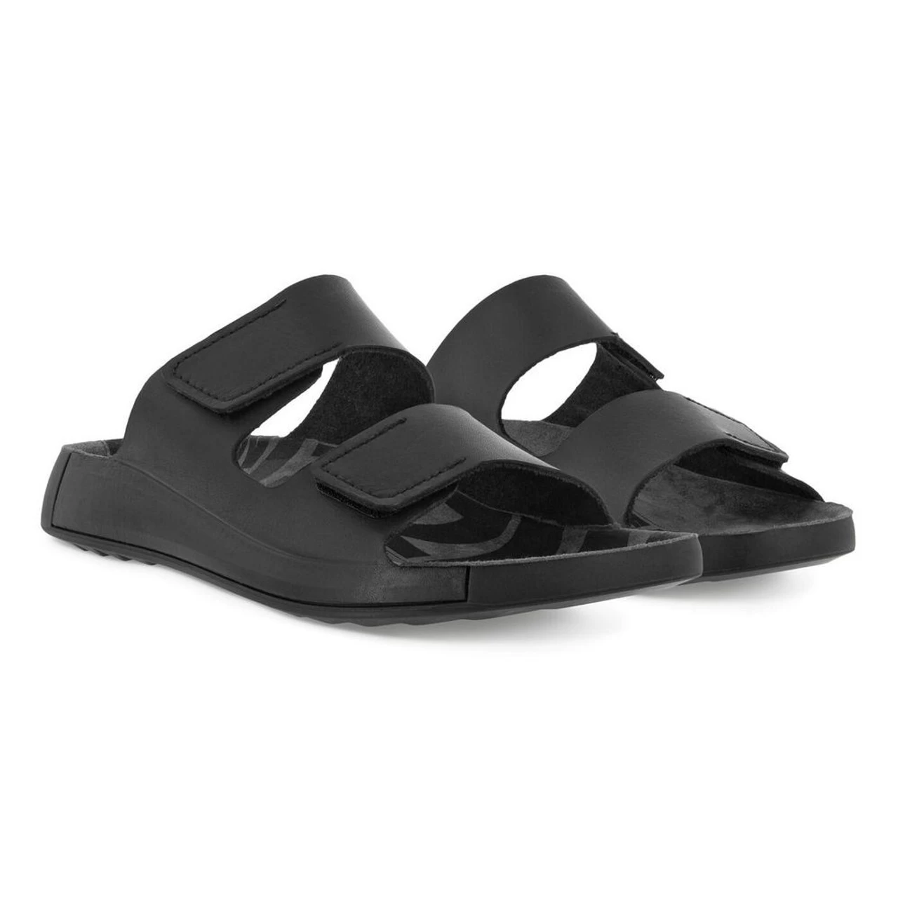 ECCO Men's 2nd Cozmo Two Band Slide - Black 6 ECCO Men's 2nd Cozmo Two Band Slide - Black - Image 4