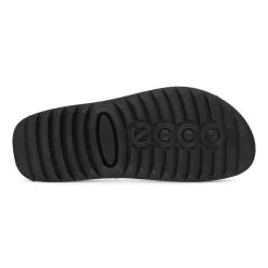 ECCO Men's 2nd Cozmo Two Band Slide - Black 17 ECCO Men's 2nd Cozmo Two Band Slide - Black -Sandal Style Shop 500904 01001 sole 97251.1650999614