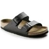 Birkenstock Arizona Soft Footbed Birko-Flor - Black (Regular Width) -Sandal Style Shop A 73899.1597454328