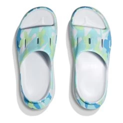 HOKA ONE ONE Unisex Ora Recovery Slide 3 - Illusion / Cloudless -Sandal Style Shop B 71680.1715965246