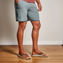 Olukai Men's Ulele Beach Sandals - Dark Wood -Sandal Style Shop D 34116.1652975119