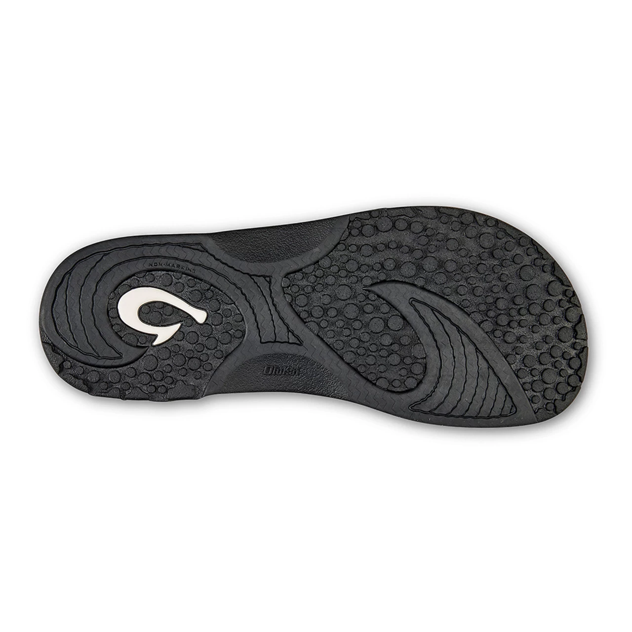Olukai Men's Hokua - Black / Dark Shadow 5 Olukai Men's Hokua - Black / Dark Shadow - Image 3